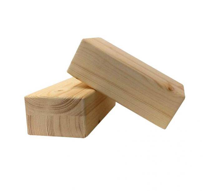 RamaYoga Deluxe Wood Polished Yoga Brick